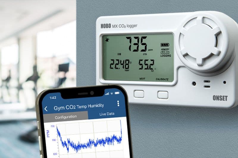 MX1102A Bluetooth Carbon Dioxide, Temperature & RH Data Logger