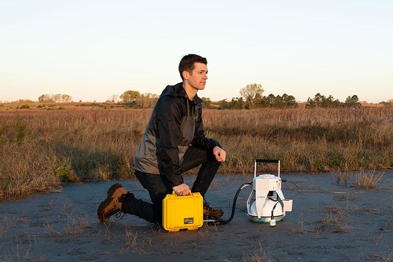 LI-870 with a smart chamber