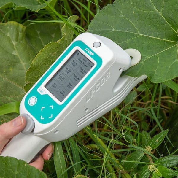 measuring with a LI-600