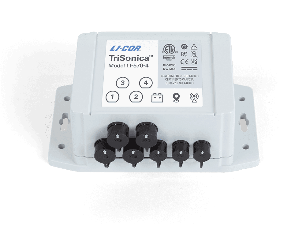 LI-570-4 TriSonica Data Logger studio photography