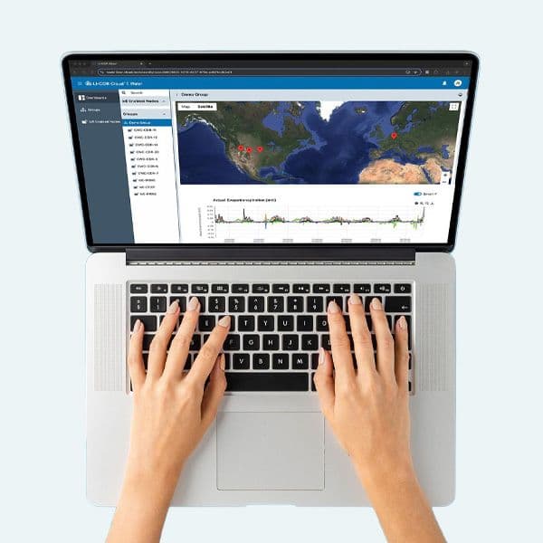 LI-COR Cloud on a Laptop