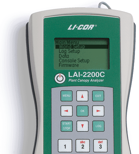Lai Instrument FV2200 Software | LAI-2200C Plant Canopy Analyzer | LI-COR Environmental