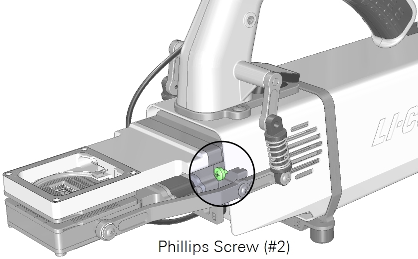 LI-6800 chamber mounting screw