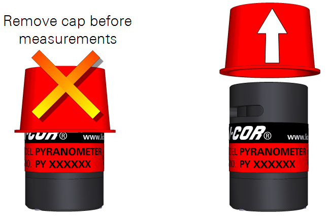 Remove the cap before using.