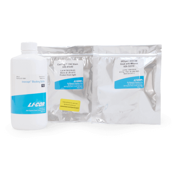 GAM CellTag 700 Stain ICW Kit I for Easy In-Cell Western Assays.
